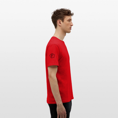 Männer T-Shirt - "ballern_1" - Rot