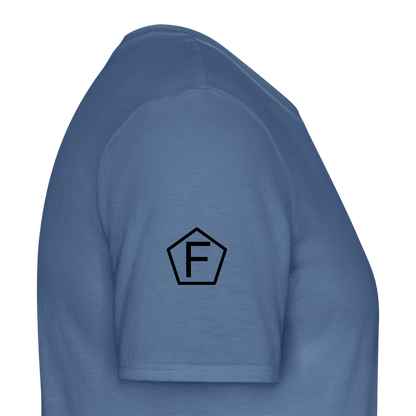 Männer T-Shirt - "Fantastisch" - Taubenblau 