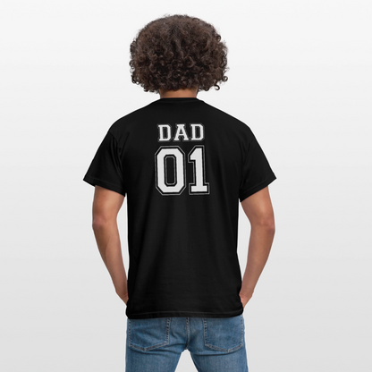 Men's T-Shirt - DAD 01 (white) - Schwarz