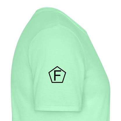 Männer T-Shirt - "Freunde" - Mintgrün