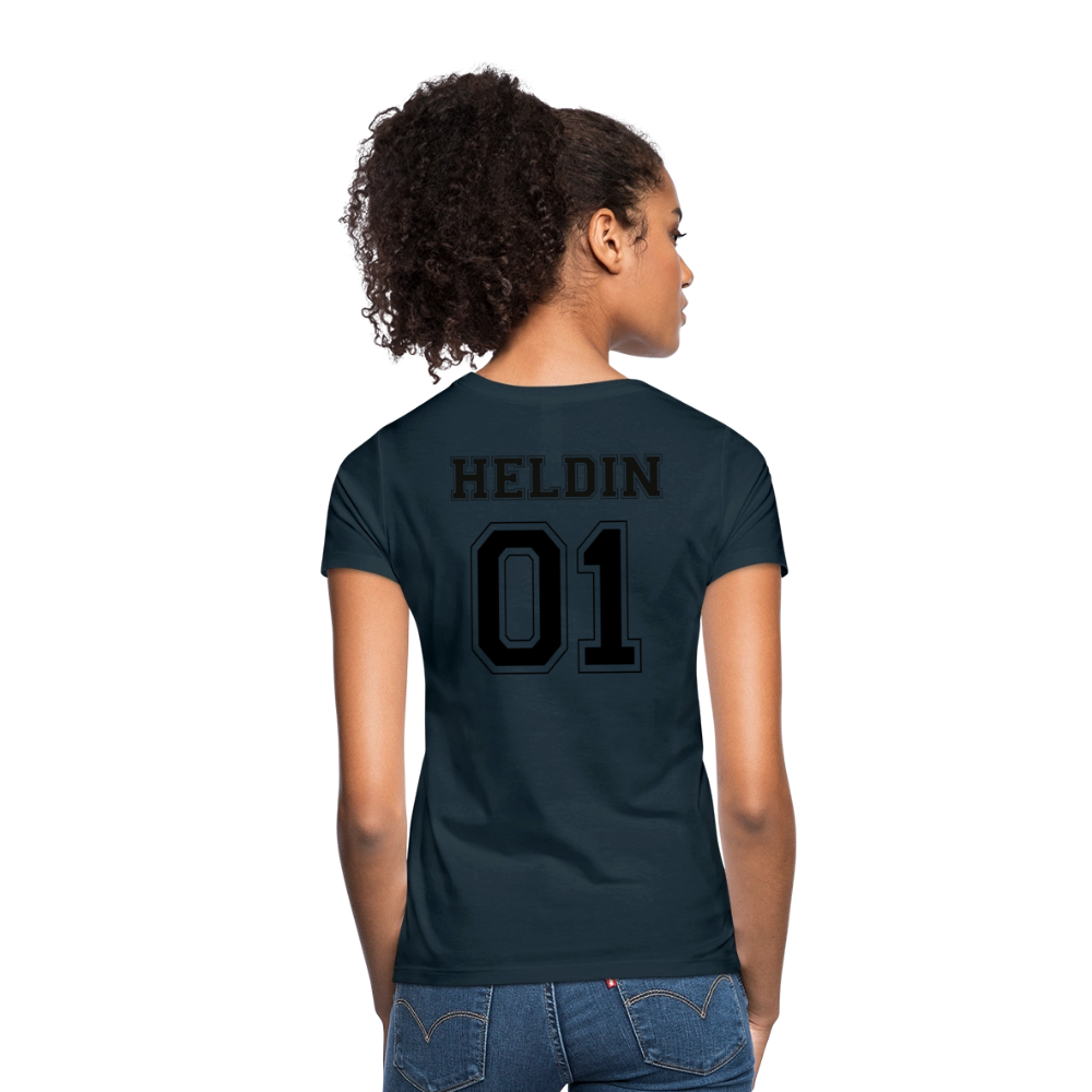 Women's T-Shirt - HELDIN 01 (black) - Navy