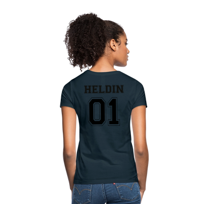 Women's T-Shirt - HELDIN 01 (black) - Navy