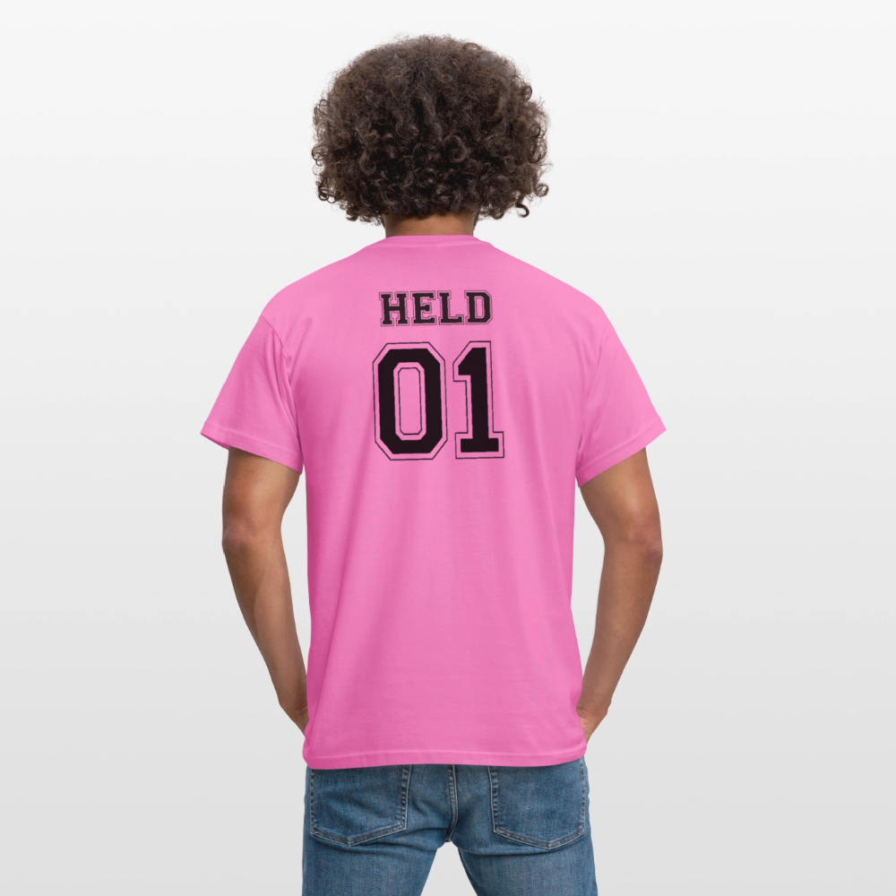 Men's T-Shirt - HELD 01 (black) - Pink