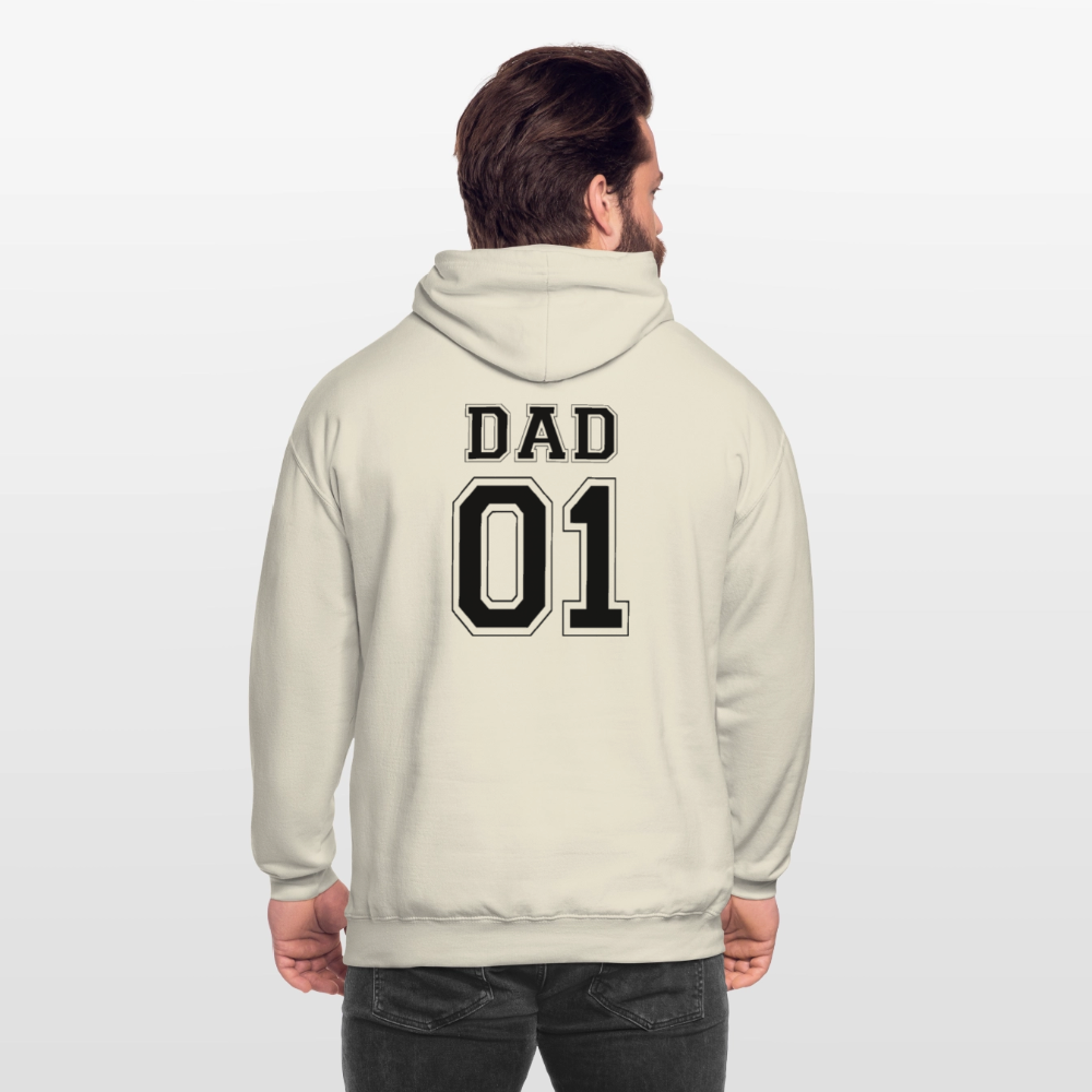 Unisex Hoodie - DAD 01 (black) - Vanille-Milchshake
