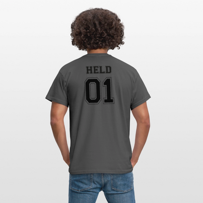 Men's T-Shirt - HELD 01 (black) - Anthrazit