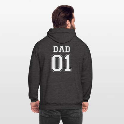 Unisex Hoodie - DAD 01 (white) - Anthrazit