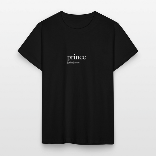Teenage T-Shirt - prince (white) - Schwarz