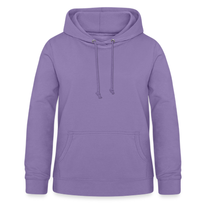 Frauen Hoodie - MOM 01 (white) - Lavendel