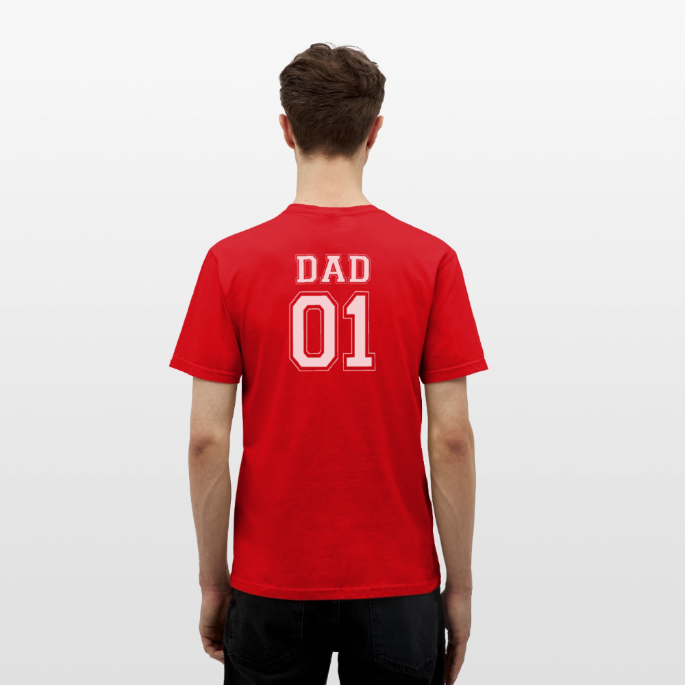 Men's T-Shirt - DAD 01 (white) - Rot