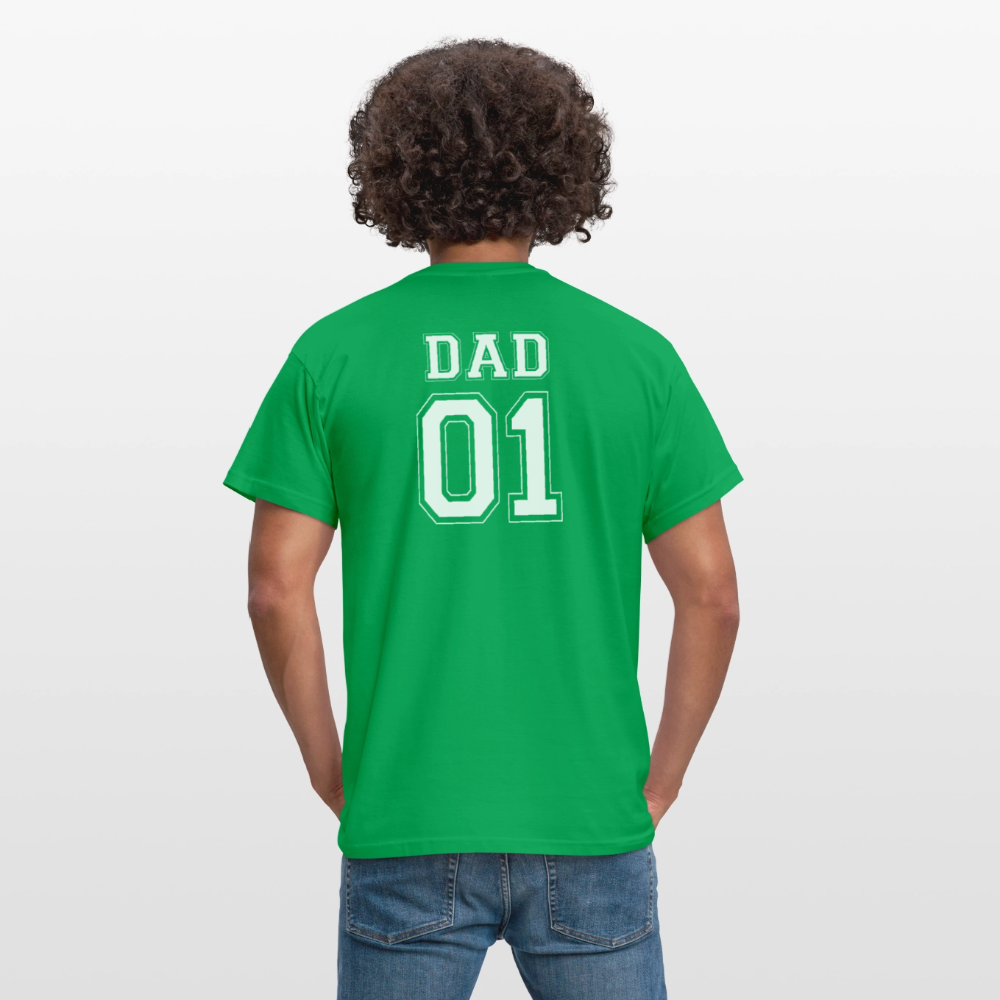 Men's T-Shirt - DAD 01 (white) - Kelly Green