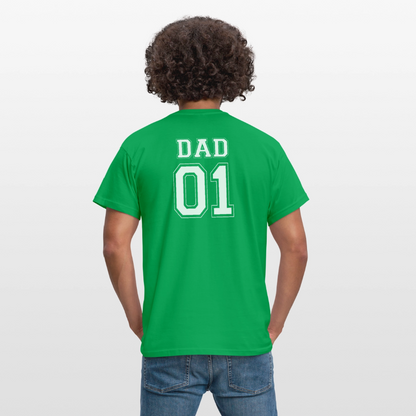 Men's T-Shirt - DAD 01 (white) - Kelly Green