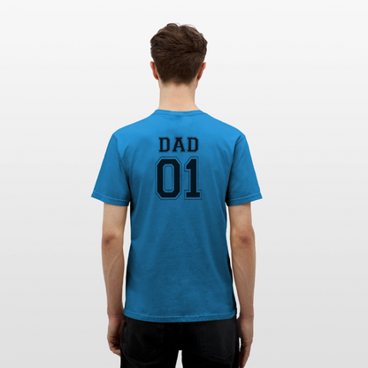 Men's T-Shirt - DAD 01 (black) - Royalblau