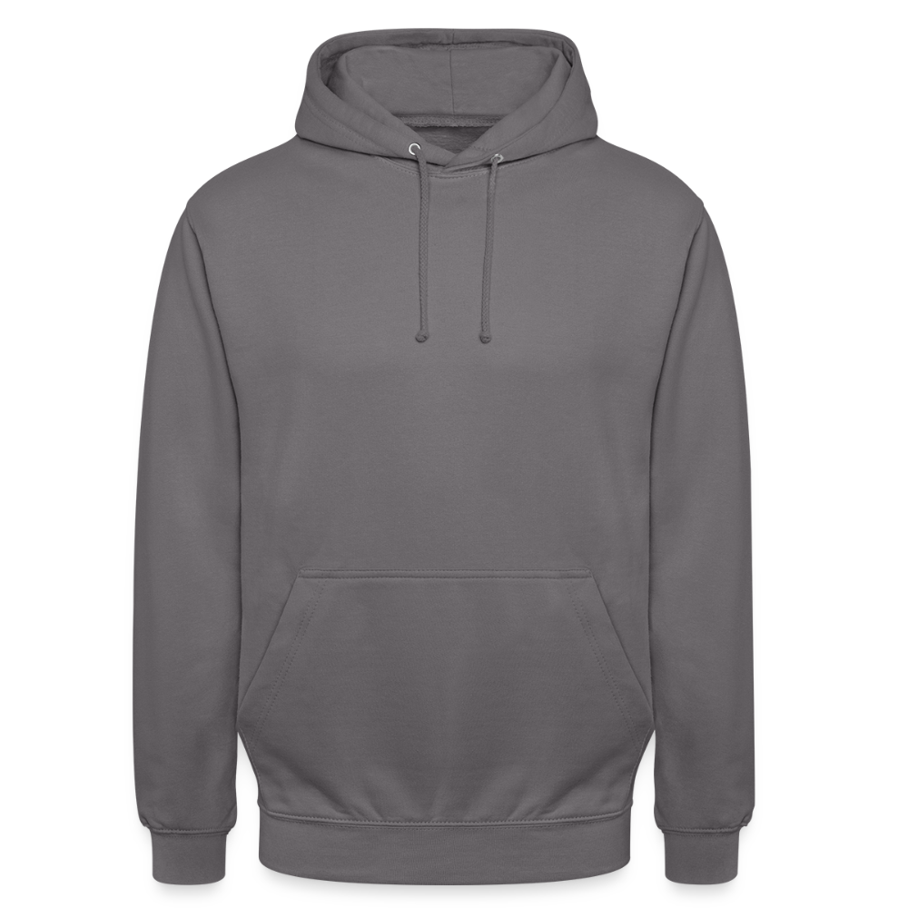 Unisex Hoodie - HELD 01 (black) - Mittelgrau