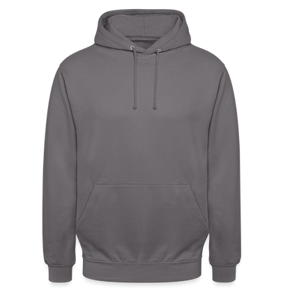 Unisex Hoodie - HELD 01 (black) - Mittelgrau