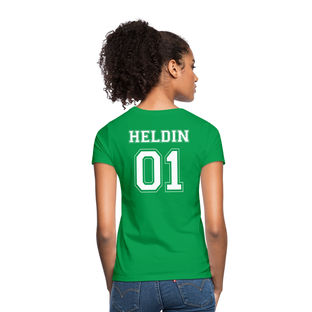 Women's T-Shirt - HELDIN 01 (white) - Kelly Green