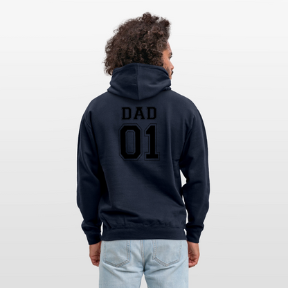 Unisex Hoodie - DAD 01 (black) - Navy