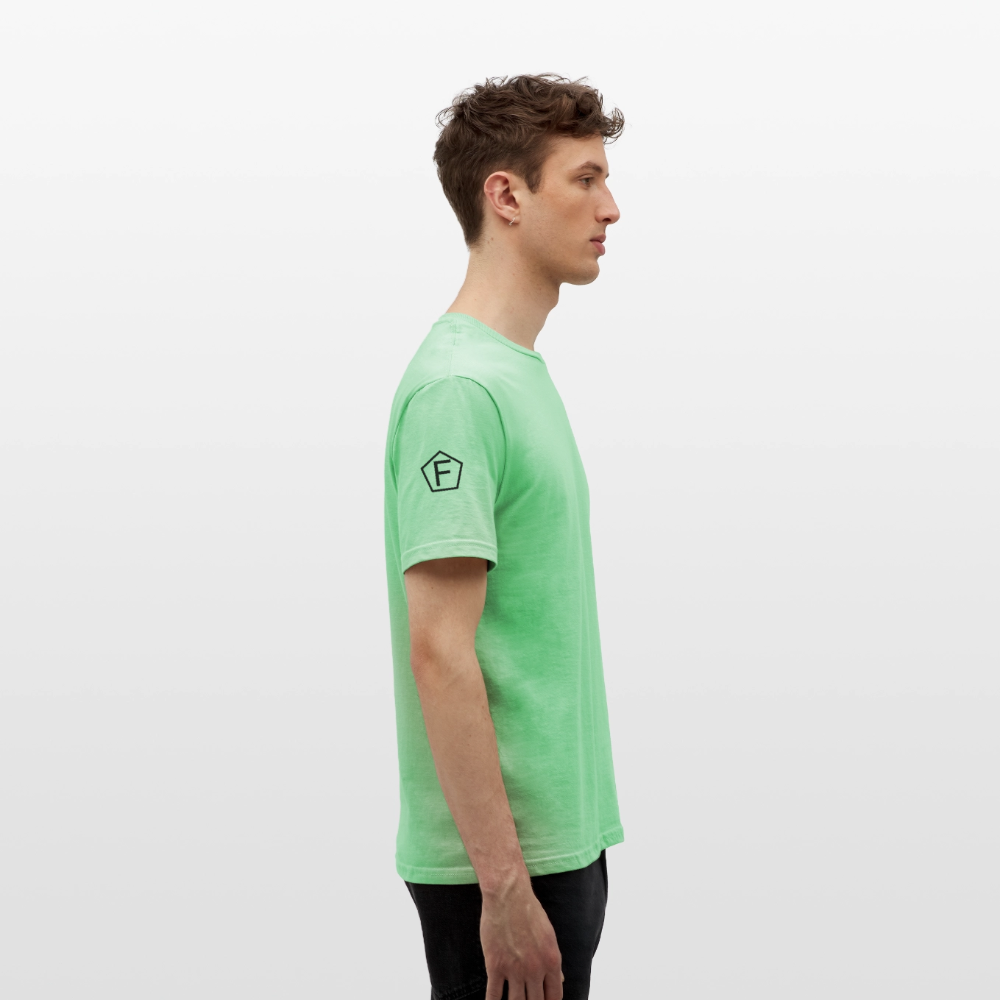 Männer T-Shirt - "ballern_1" - Mintgrün