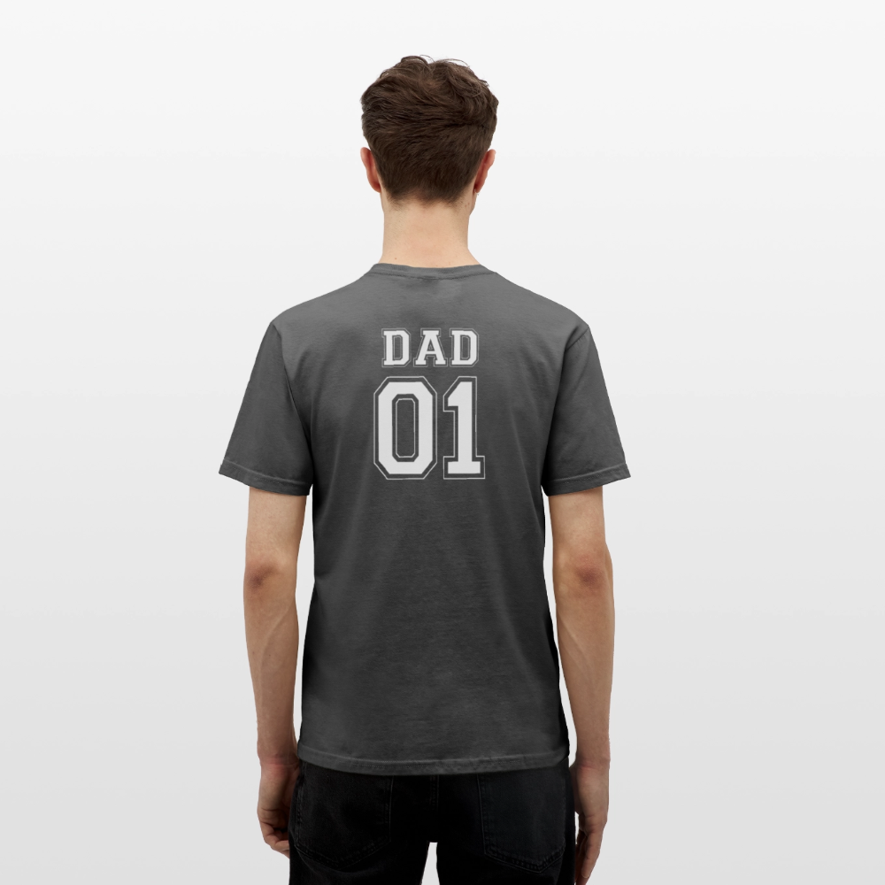 Men's T-Shirt - DAD 01 (white) - Anthrazit
