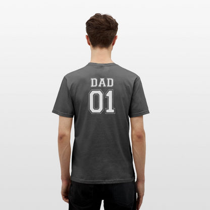 Men's T-Shirt - DAD 01 (white) - Anthrazit