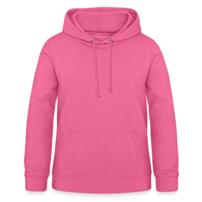 Frauen Hoodie - HELDIN 01 (black) - Pink