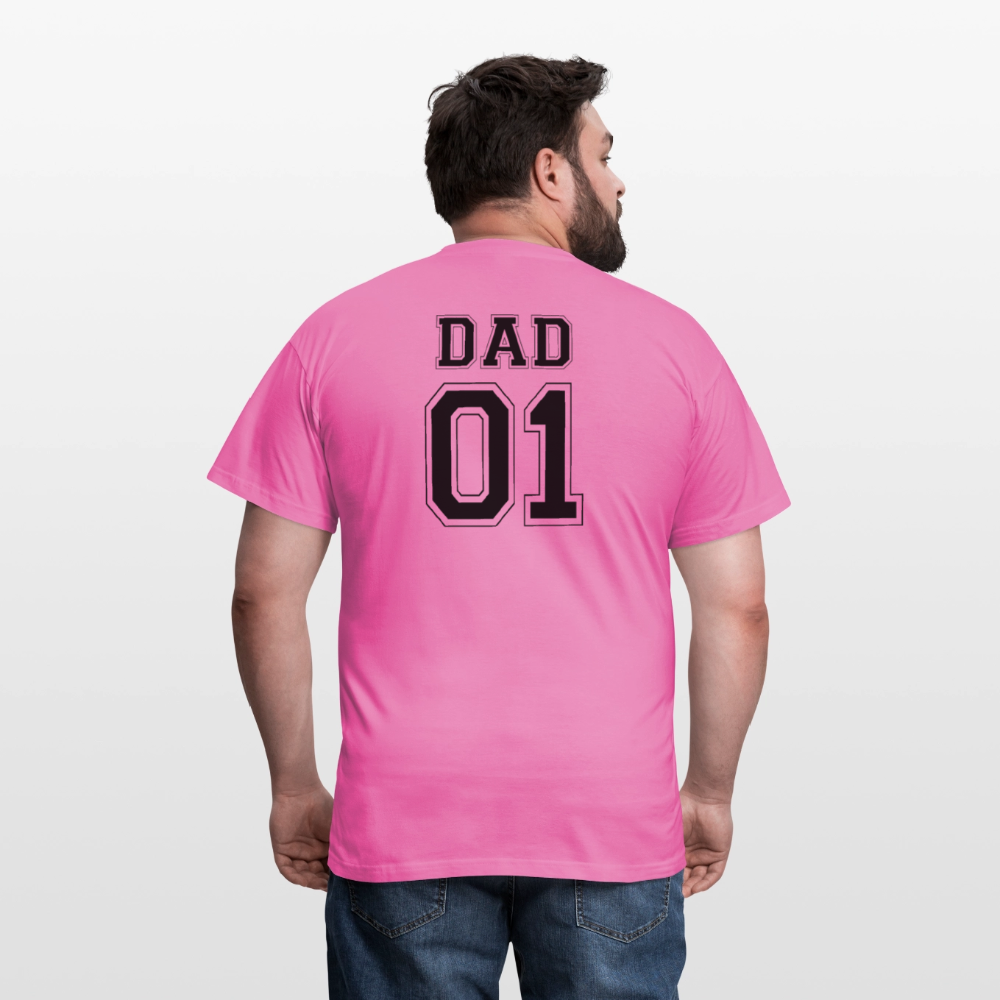 Men's T-Shirt - DAD 01 (black) - Pink