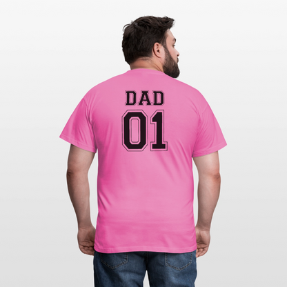Men's T-Shirt - DAD 01 (black) - Pink
