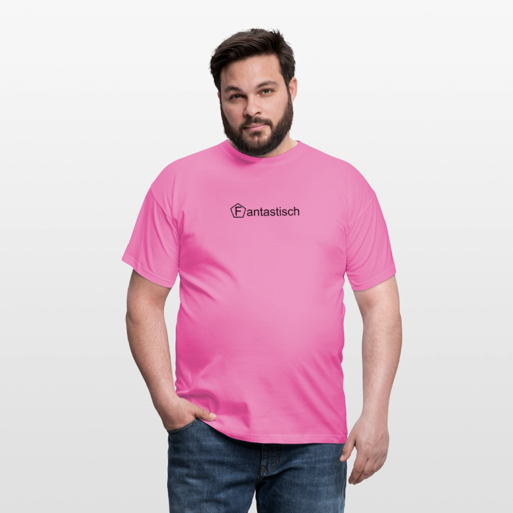 Männer T-Shirt - "Fantastisch" - Pink