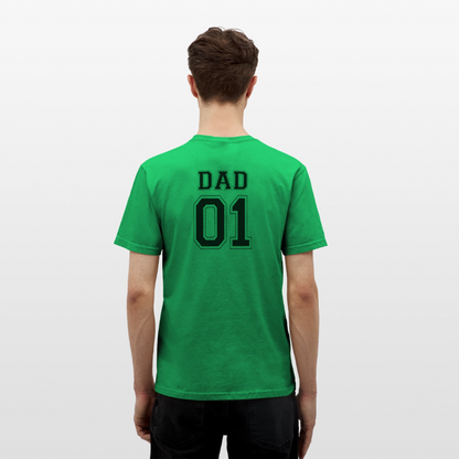 Men's T-Shirt - DAD 01 (black) - Kelly Green